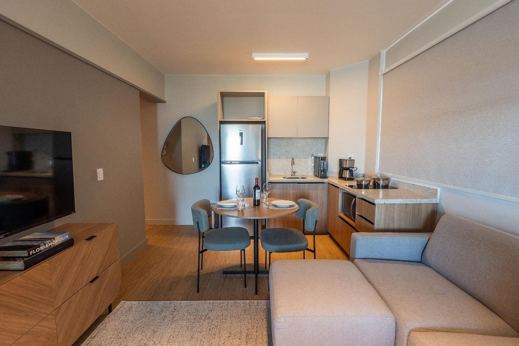 Apartamento The Bridge By Xtay - Estadia Com Lazer Completo Em Florianopolis