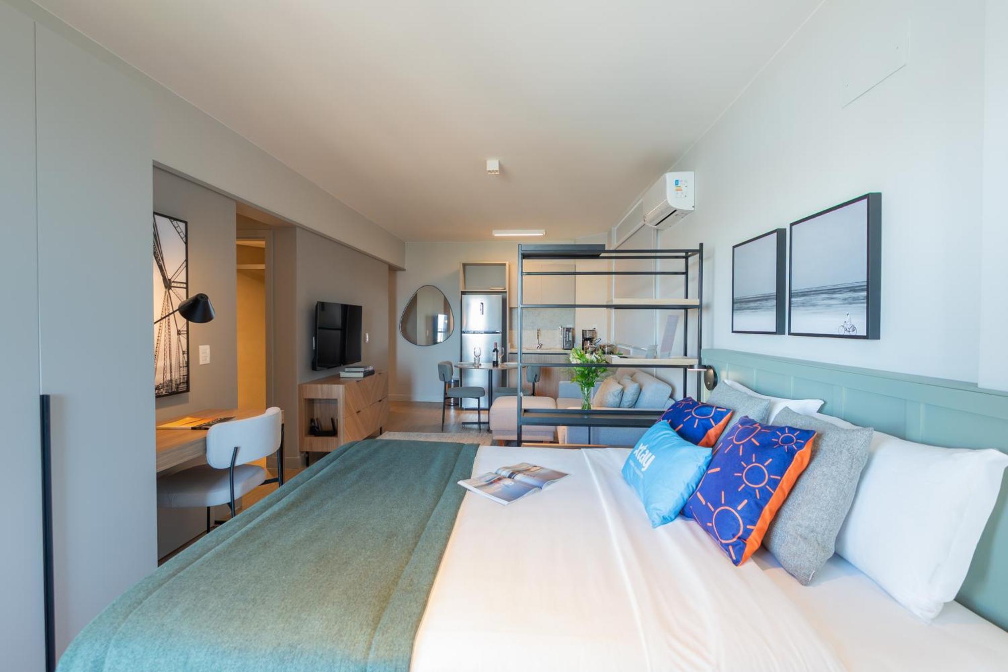 Apartamento The Bridge By Xtay - Estadia Com Lazer Completo Em Florianopolis